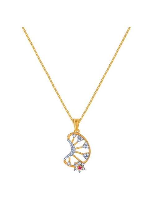 P.C. Chandra Jewellers 14k Yellow Gold Pendant-picture-21