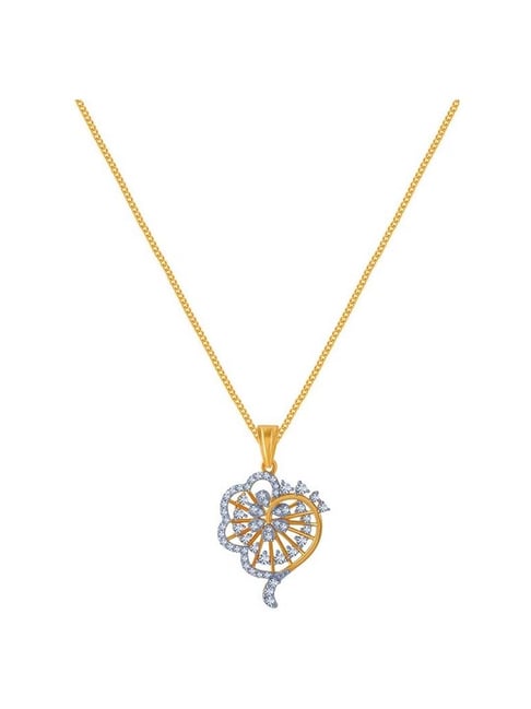 P.C. Chandra Jewellers 14k Yellow Gold Pendant-picture-18