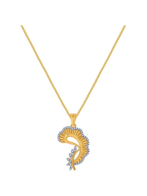 P.C. Chandra Jewellers 14k Yellow Gold Pendant-picture-17