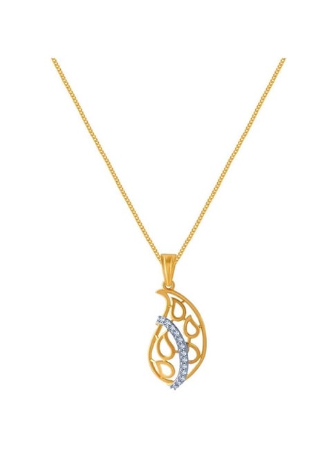 P.C. Chandra Jewellers 14k Yellow Gold Pendant-picture-32