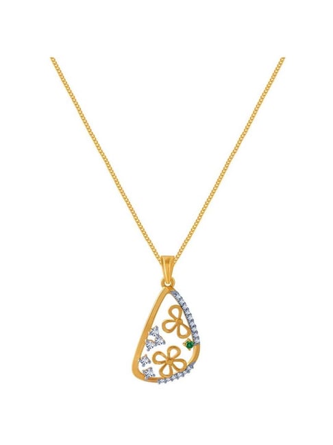 P.C. Chandra Jewellers 14k Yellow Gold Pendant-picture-24
