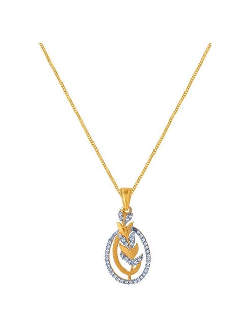 P.C. Chandra Jewellers 14k Yellow Gold Pendant-picture-16