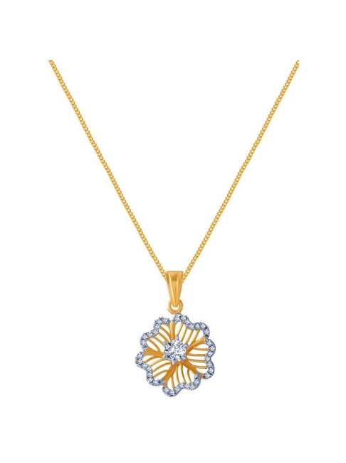 P.C. Chandra Jewellers 14k Yellow Gold Pendant-picture-14