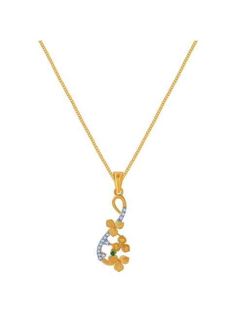 P.C. Chandra Jewellers 14k Yellow Gold Pendant-picture-27