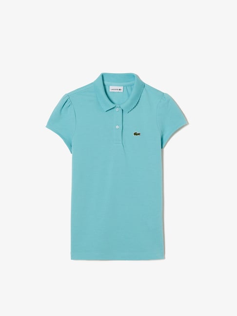 Lacoste Size Lacoste Polo Shirt Kids Lacoste Kids Sky Blue Solid