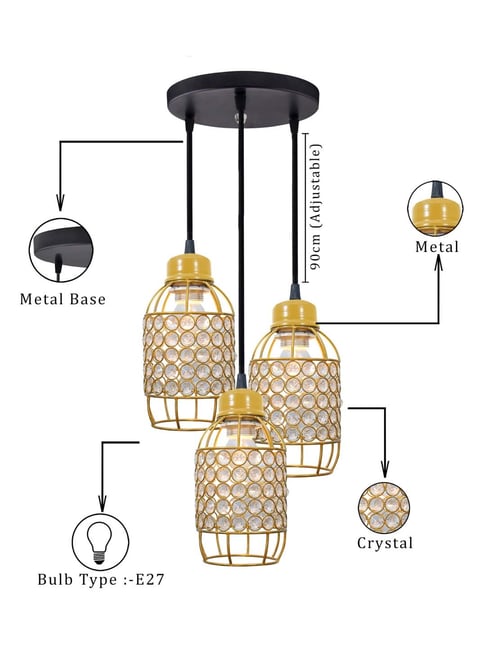 PATIKIL M3x0.5 Eye Bolts, 50 Pack Screw Hook Loop Ring Decorative Light Fixture For Candle Pendant Lamp Chandelier DIY Project, Gold Tone