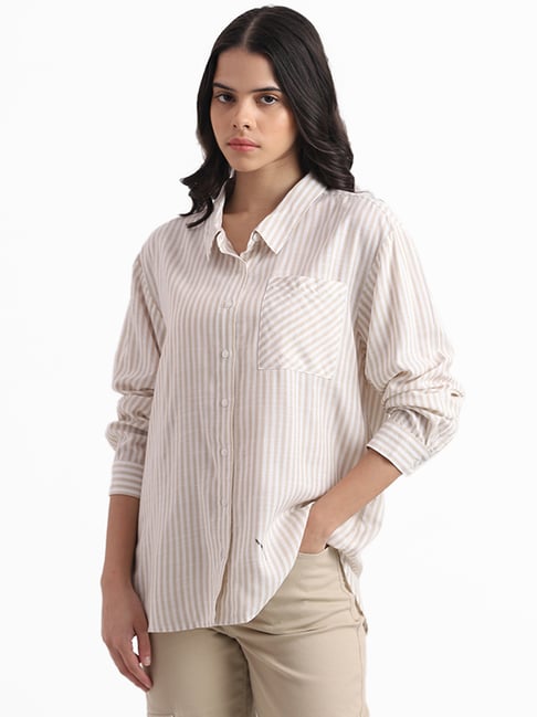 tamme 25ss CWU-36P SHIRT STRIPE 