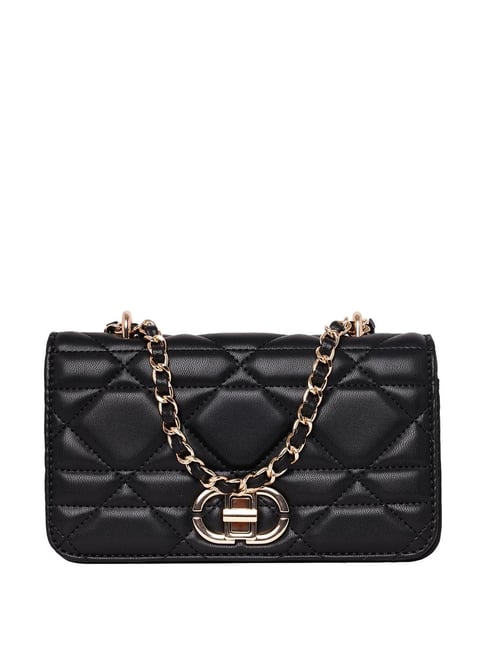 Buy Aldo Bennaax Black Quilted Small Cross Body Bag Online At Best