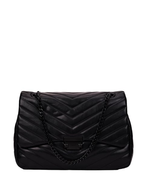 Maison Heritage Susi Sac Main selling Quilted Leather Satchel Black