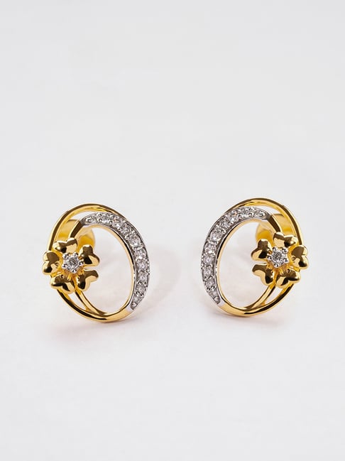 VFJ Traditional & Festive Wear Alloy 1Gram Gold Plated Jhumka Bali Earring  for Women and Girls -(Sales Package- 1 Pair Earring)Earrings & Studs
