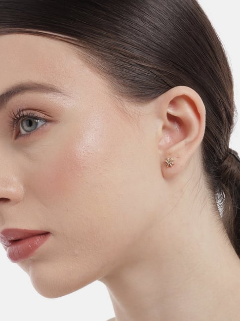 Buy Zavya Radiant Glow Stud Earrings Online At Best Price @ Tata CLiQ