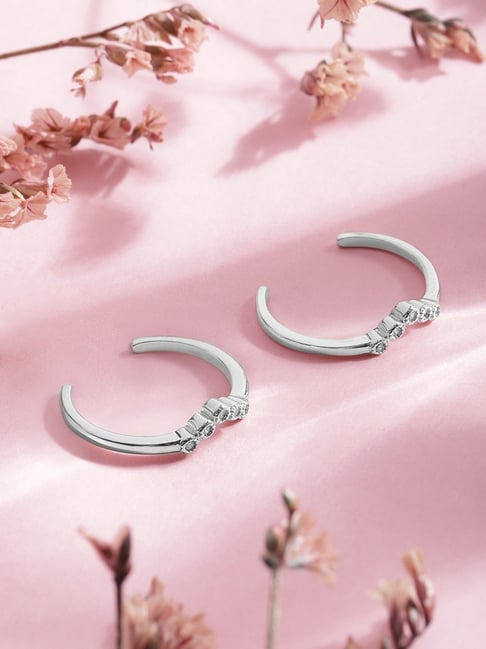 Zavya 925 Sterling Silver Dreamy Wishbone Casual Toe-ring For Women-picture-27