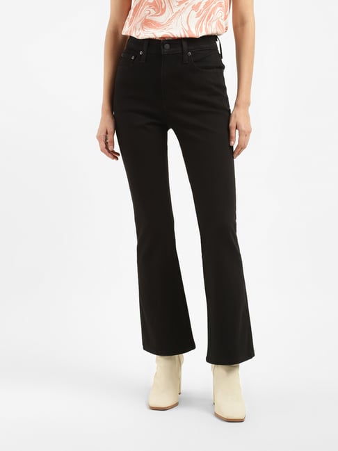 Levi's 725 Black Bootcut High Rise Jeans