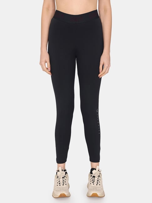Zelocity by Zivame Solid Women Black Tights - Buy Zelocity by Zivame Solid  Women Black Tights Online at Best Prices in India