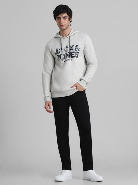 Jack & Jones Felpa Con Cappuccio Uomo - Cotone E Poliestere, Tasca Marsupio, Comoda E Moderna - Foto 7