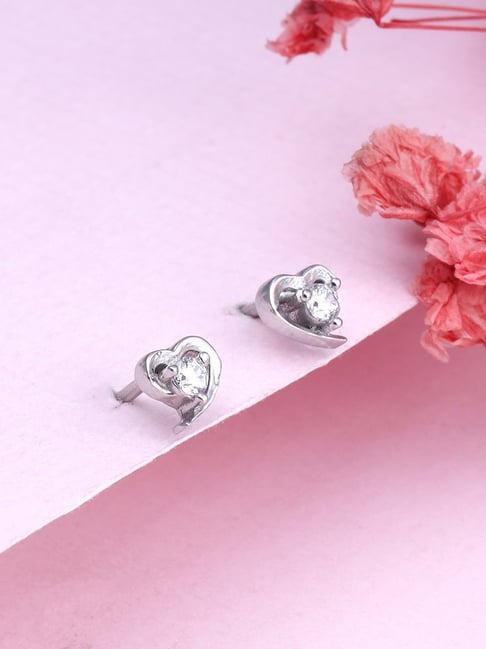 Real Sterling Silver White Magnolia Flower Stud Earring Set Back For Women  Perfect Party Jewelry And Gift With Original Box From Superid, $10.56 |  DHgate.Com