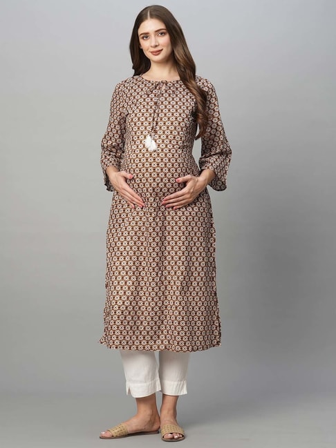Priscilla Rayon Cotton Feeding Kurtis For Women With Zippers / Maternity  Kurtas 1130 in Rampur at best price by Soulemo - Justdial