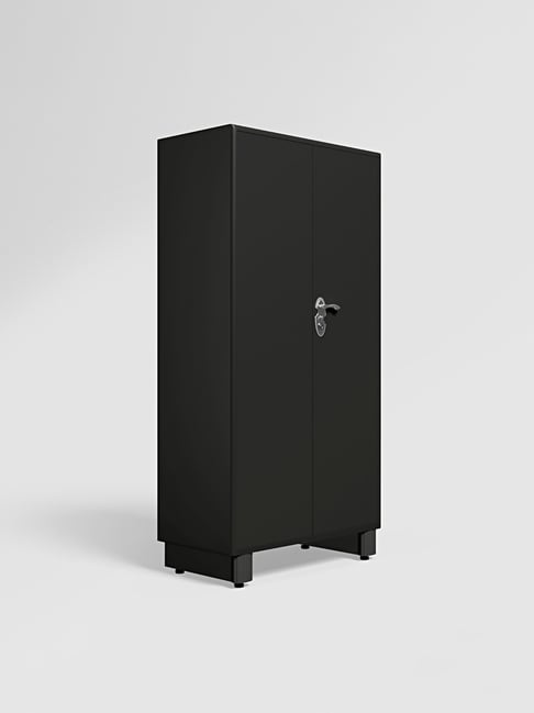 Buy Godrej Interio Wardrobe H1 Almirah Graphite Grey 1 Drawer at Best Price Tata CLiQ