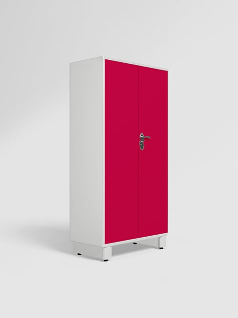 Buy Godrej Interio Wardrobe H1 Almirah Tex Deep Pink 1 Drawer at Best Price Tata CLiQ