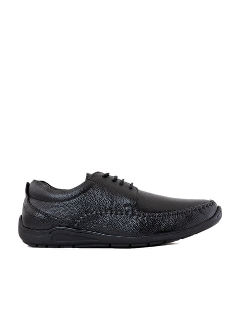 Khadim Men's Black Derby Shoes