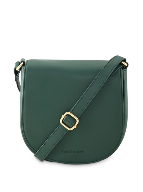 Buy Fastrack Green Quilted Small Sling Handbag Online At Best