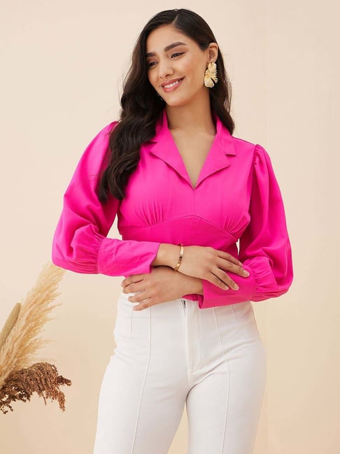 Rare Pink Slim Fit Top