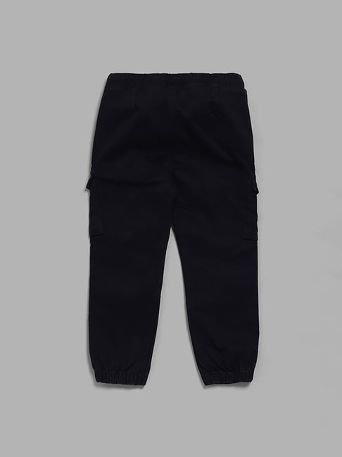 HOP Kids by Westside Navy Cargo Joggers