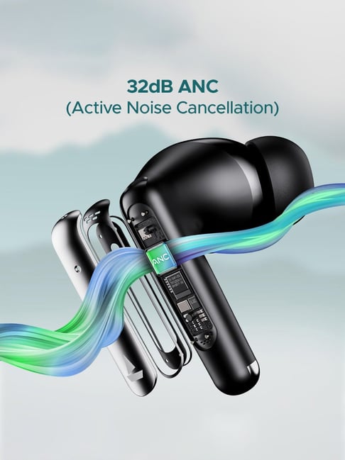 Buy Boat Airdopes 141 ANC BT Earbuds with 42Hrs Playback (Black