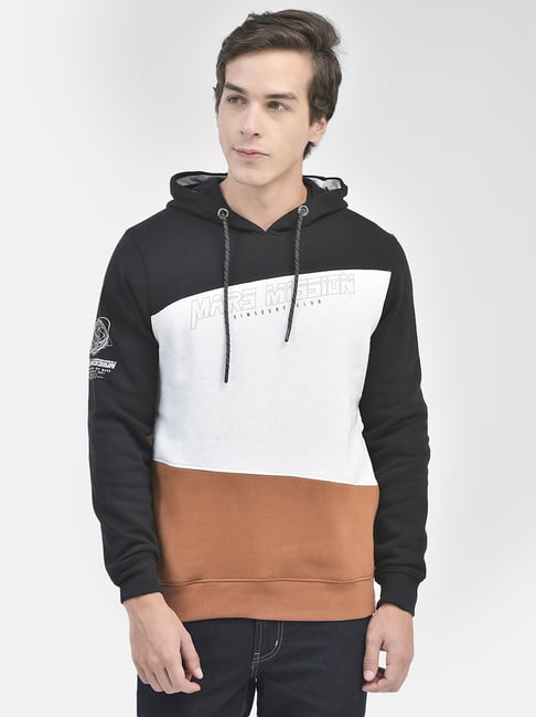 Crimsoune Club Multicolor Slim Fit Hooded Sweatshirt-picture-42