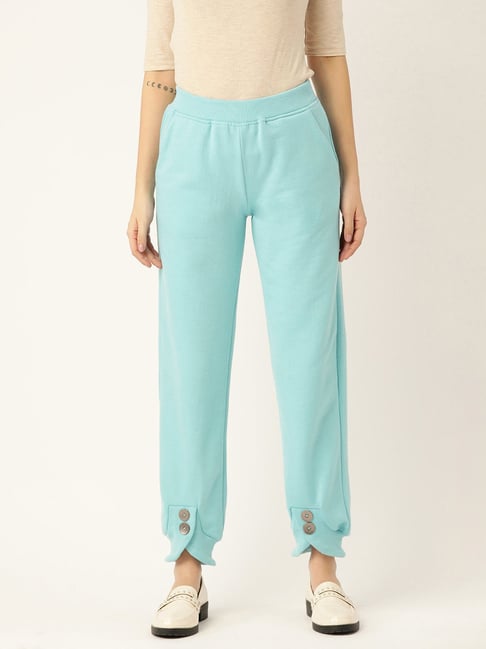 Turquoise joggers best sale