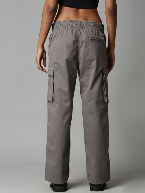 In Trousers|men's Casual Cargo Pants - Stretch Cotton Blend, Drawstring  Waist, Autumn Winter
