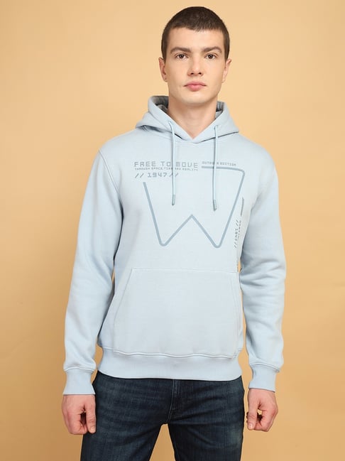 Light hot sale blue sweatshirts