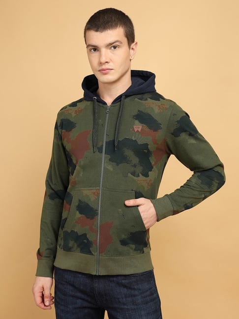 Men's camouflage sales hooded sweatshirt