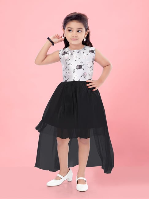 Kids Dream 445 Cap Sleeve Velvet Burgundy & Black Lace Dress - Pink Princess