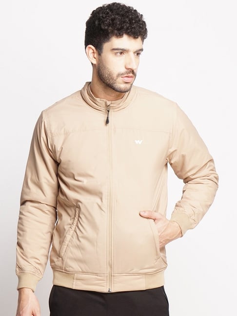 Buy WILDCRAFT Mens Zip Through Neck Solid Reversible Jacket | Shoppers Stop