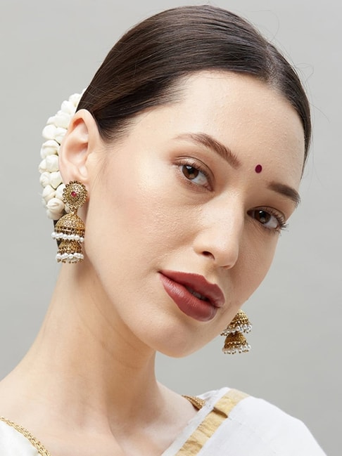 Hoops - Pearls - Indian Jewelry Online: Shop For Trendy & Artificial Jewelry  at Utsav Fashion