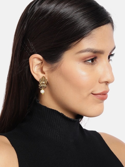Mia by Tanishq Yellow Gold 14kt Drop Earring Price in India  Buy Mia by  Tanishq Yellow Gold 14kt Drop Earring online at Flipkartcom