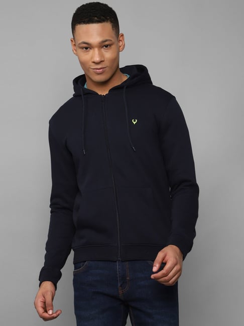 Allen solly 2024 black sweatshirt