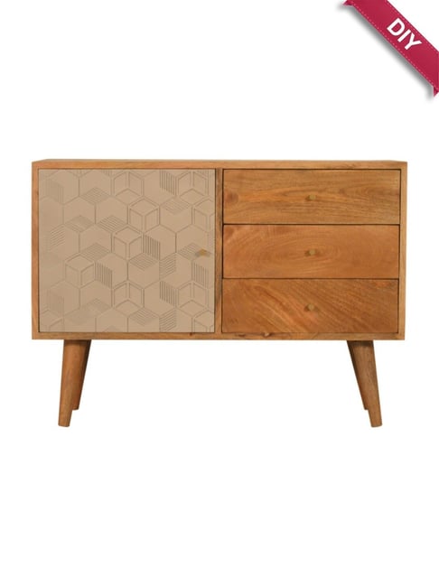 Artisan Furniture Acadia Brown Wood Sideboard