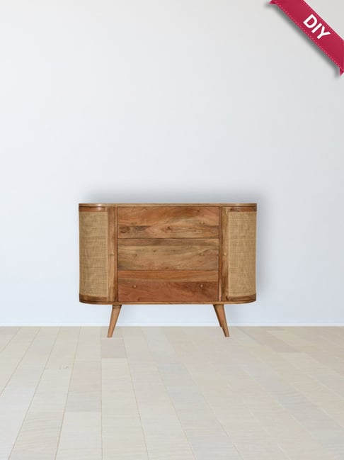Artisan Furniture Close-knit Sofia Brown Wood Cabinet