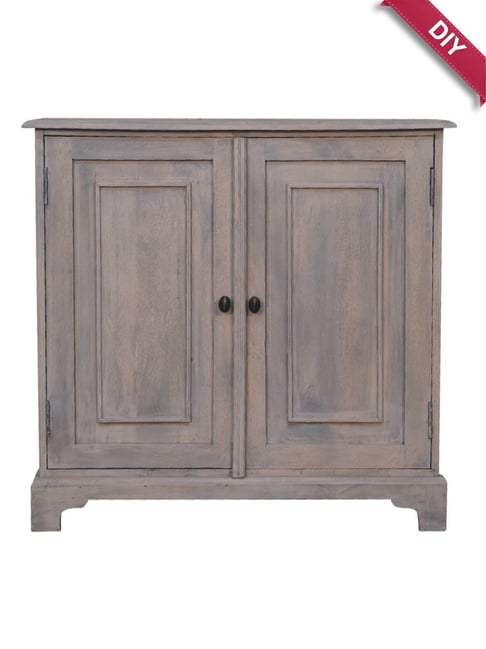 Artisan Furniture Acid Stone Grey Wood Wash Cabinet