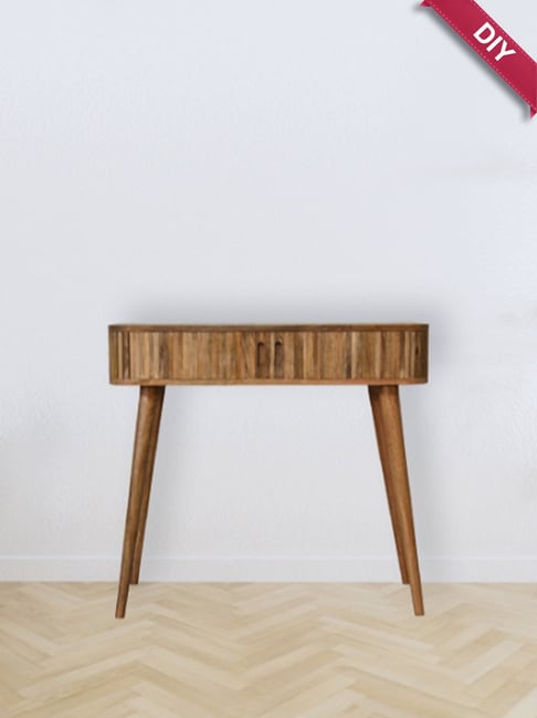 Artisan Furniture Mokka Brown Wood Console Table-picture-40