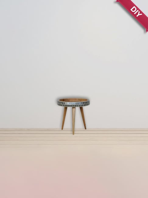 Artisan Furniture Nordic Style Black &amp; Grey Wood Table