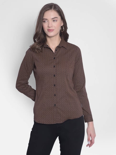 Crimsoune Club Navy Printed Shirt-picture-39