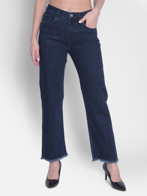 Crimsoune Club Men Blue Light-Washed Jeans (28) : Amazon.in: Fashion