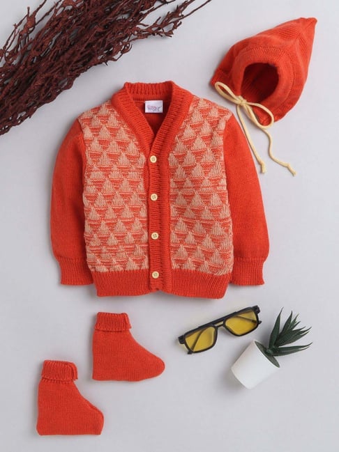 Kids sale orange sweater