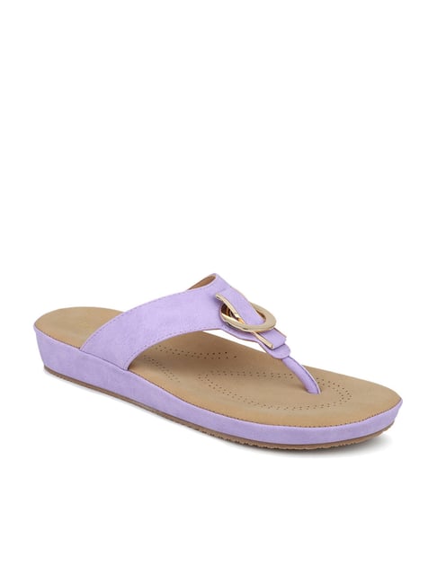 Ladies purple online sandals