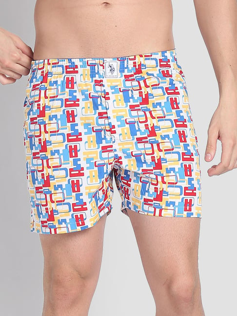 U.S Polo Assn. Cotton Printed Boxer Shorts