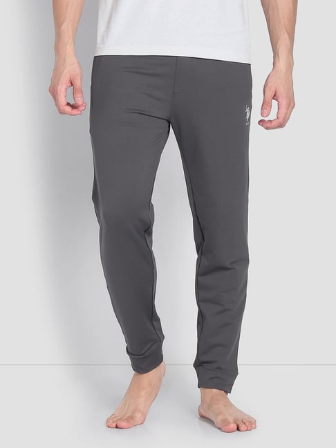 Grey Textured Lounge Pants