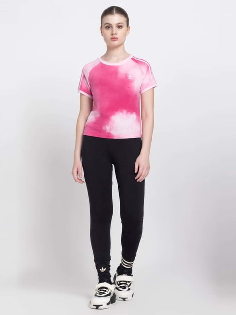 Fashion adidas dip dye t shirt